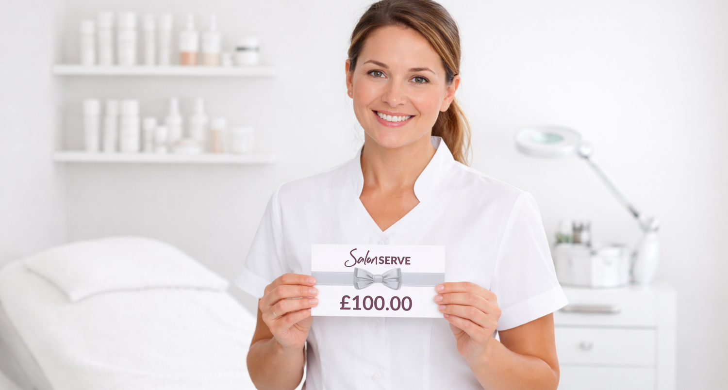 £100 loyalty rewards voucher lady salonserve