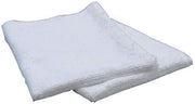 Microfibre mitts white