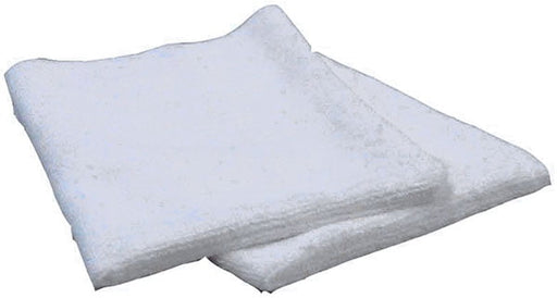 Microfibre mitts white