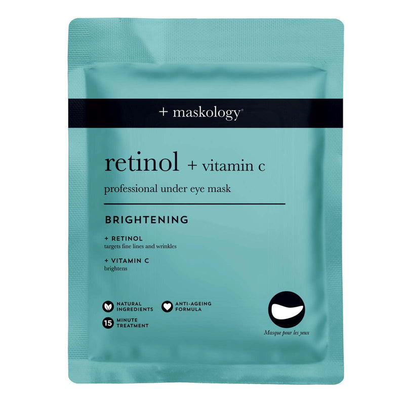 44064U Maskology RETINOL & VITAMIN C Pouch Front