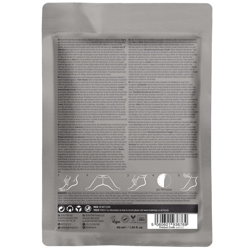 44071U Maskology FOOT PEEL Pouch Rear