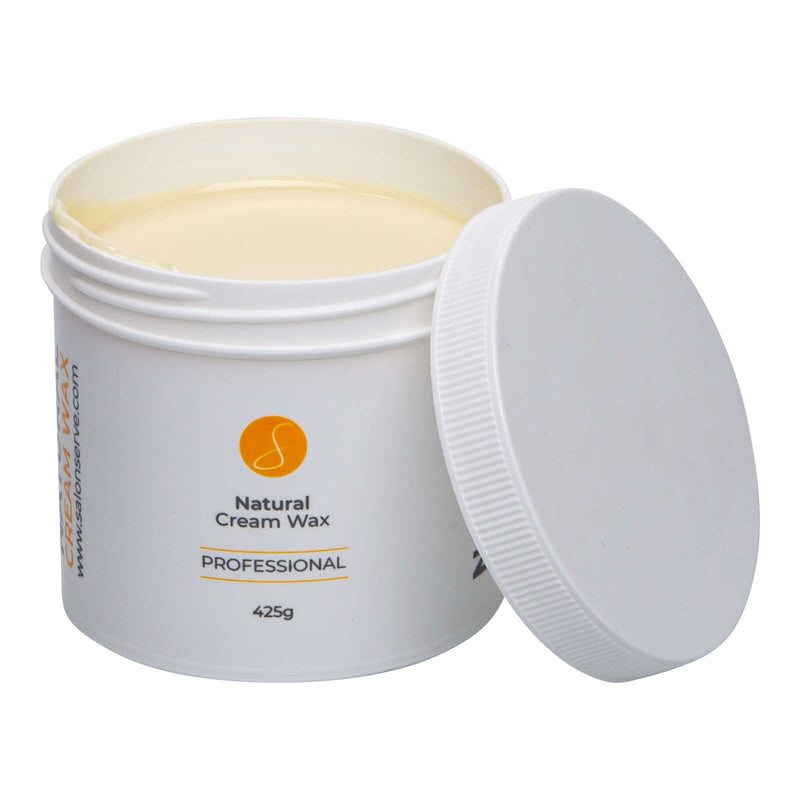 Natural Cream Wax - 425g - SalonServe Hair & Beauty Supplies Ltd