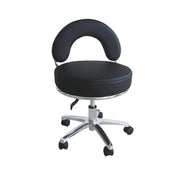 black pedicure stool