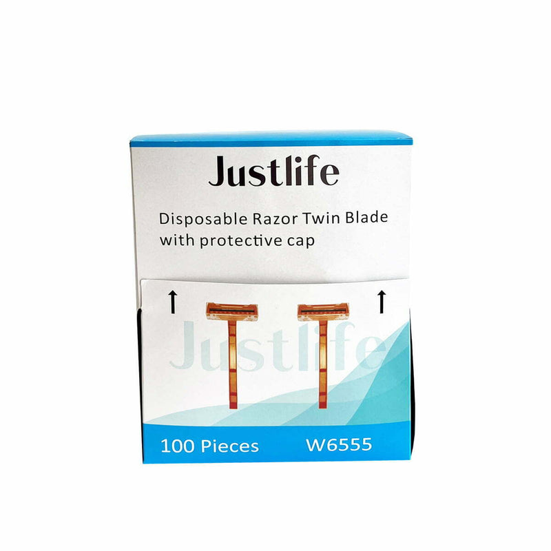 Disposable Razors Orange Pack of 100