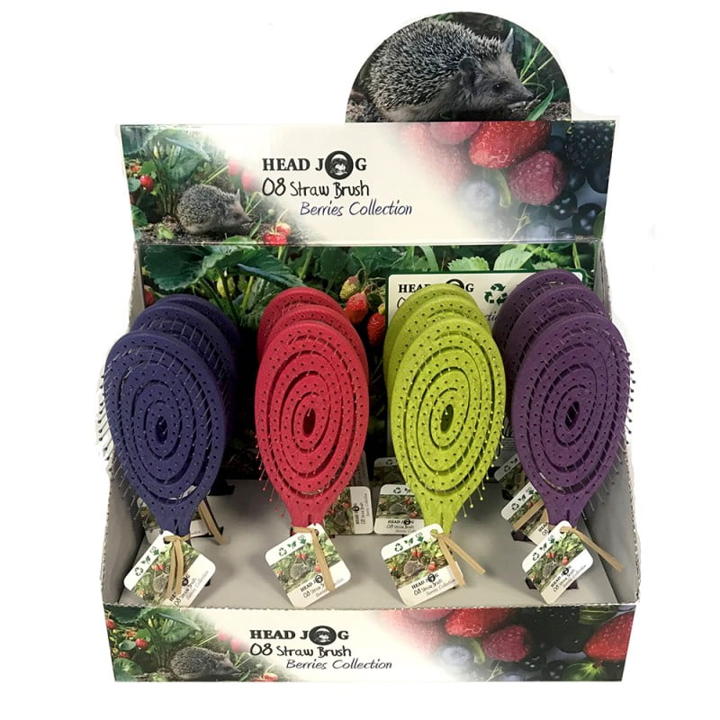Head Jog 08 – Berries Straw Brush Display
