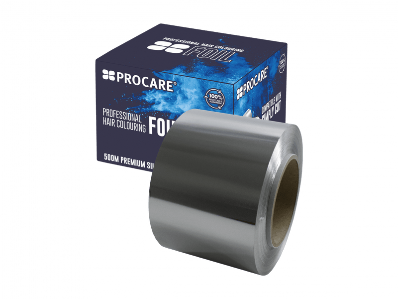 Procare Premium Hair Foil Roll Silver 100mm x 500m