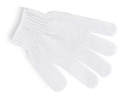 white-exfoliating-gloves