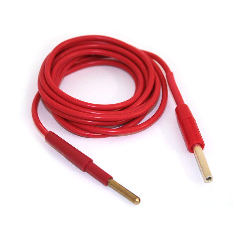 STEREX SPARE RED CABLE FOR INDIFFERENT ELECTRODE (3MM BLACK SOCKET)