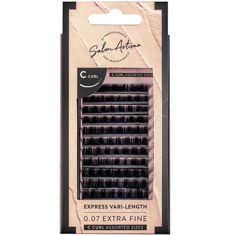 Salon Artisan Premium Silk - Extra Fine C 0.07 Various Lengths Assorted - SalonServe Hair & Beauty Supplies Ltd