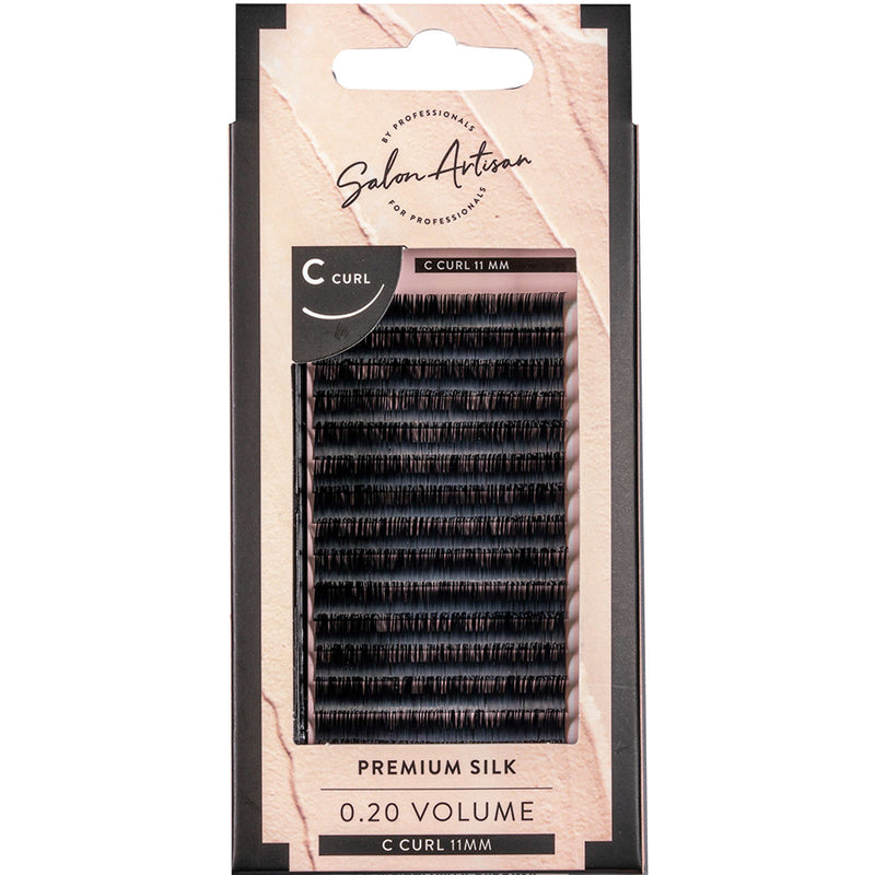 Salon Artisan Premium Silk Volume C 0.20 - 11mm - SalonServe Hair & Beauty Supplies Ltd