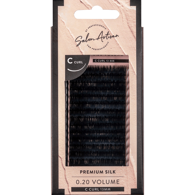 Salon Artisan Premium Silk Volume C 0.20 - 13mm - SalonServe Hair & Beauty Supplies Ltd