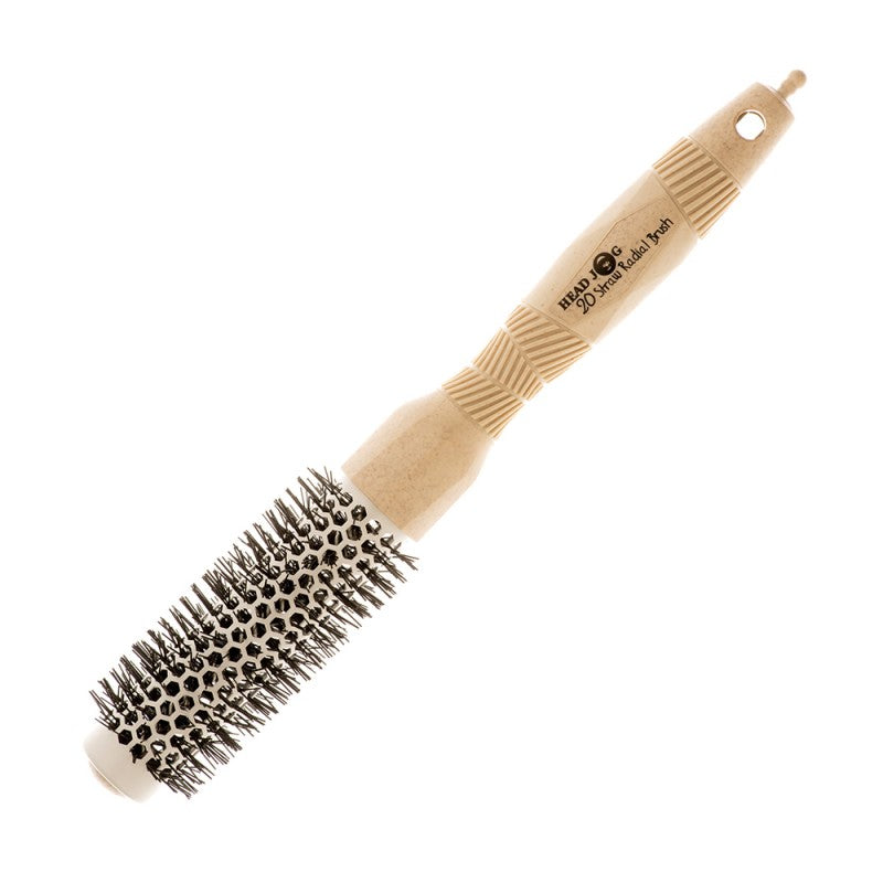 HEAD JOG Straw Radial Brush
