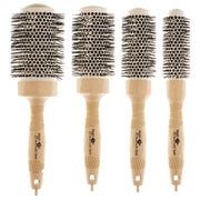 HEAD JOG Straw Radial Brush Set Bio Material