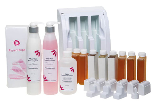 Roller Waxing Starter Kit With Small Heater