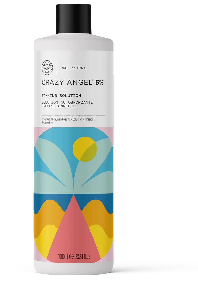 Crazy Angel Professional Tanning Solution 6% 1 Litre