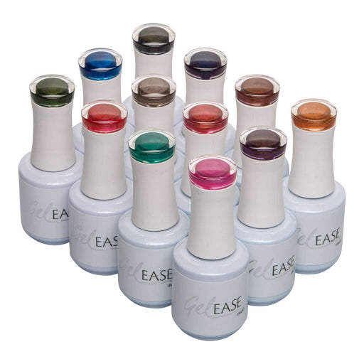 Gelease Cat Eye Collection - 12 x 15ml Soak Off Polish Gel - SalonServe Hair & Beauty Supplies Ltd