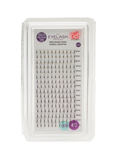 Eyelash Emporium Special Effects Pre-Made Fans - 4D C-CURL