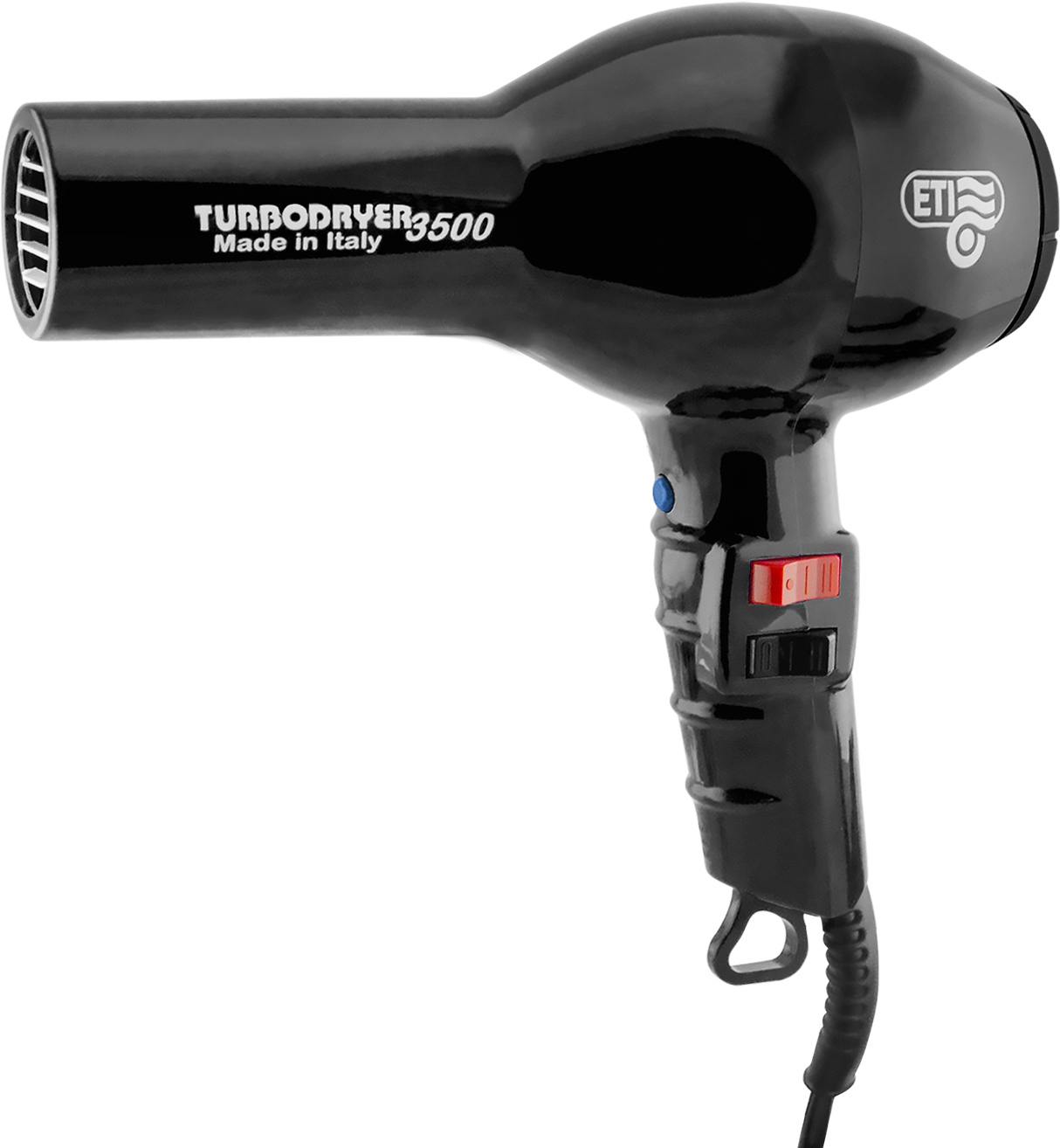 ETI Turbodryer 3500 Black | Professional Salon Hairdryers