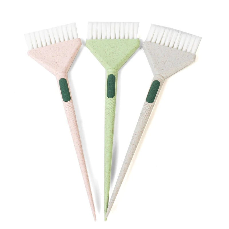 Prisma Bamboo Master Tint Brush Set - Pink/Green/Grey (3pcs) - SalonServe Hair & Beauty Supplies Ltd
