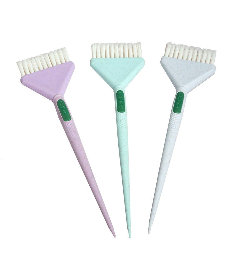 Prisma Bamboo Master Tint Brush Set - Teal/Blue/Purple(3pcs) - SalonServe Hair & Beauty Supplies Ltd