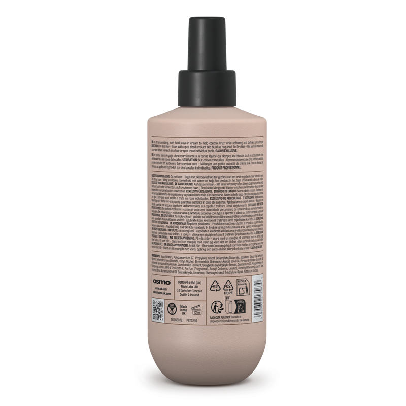 Curl Revival – Replenishing Cream – 250ml – Back