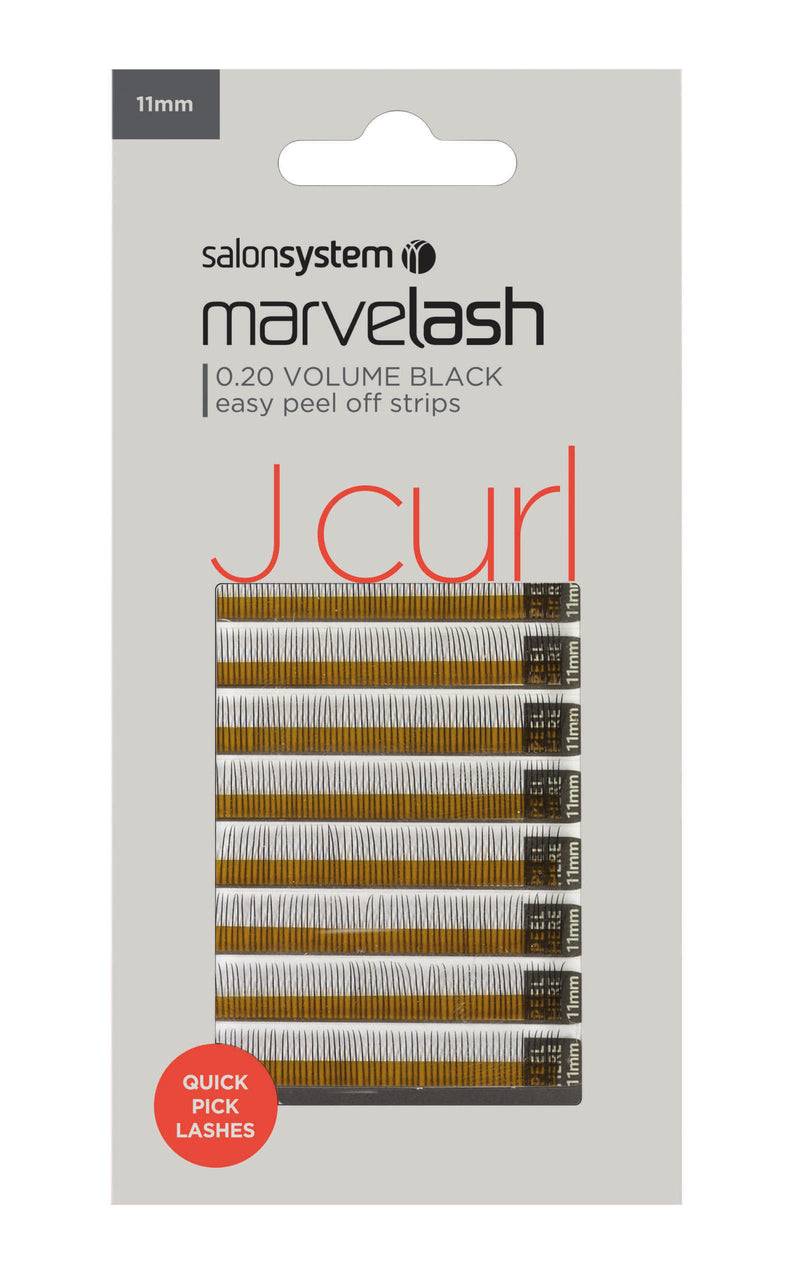 MV17 – Marvelash J Curl Lash Extensions 0.20 (volume) 11mm Black (2) 0226320