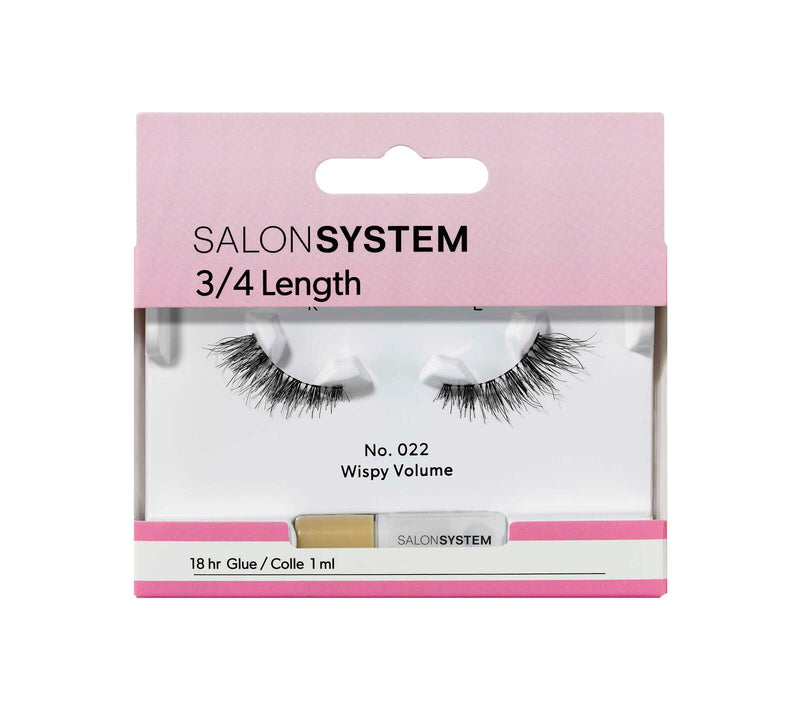 NEW Salon System 3/4 length Strip Lashes