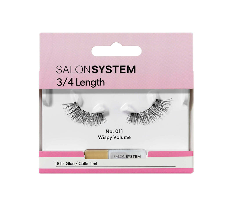 NEW Salon System 3/4 length Strip Lashes