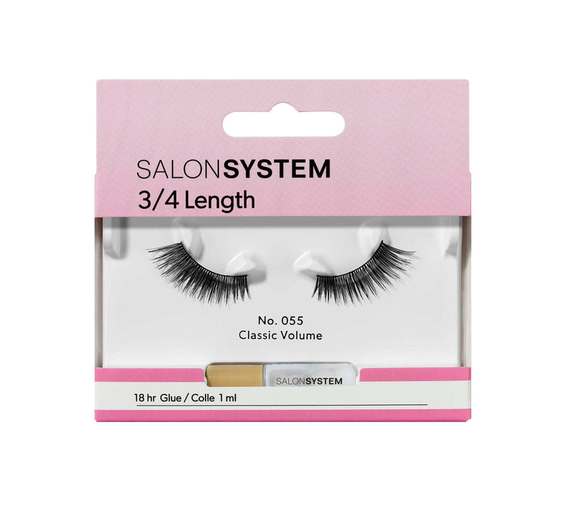 NEW Salon System 3/4 length Strip Lashes