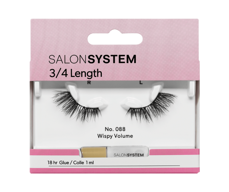 NEW Salon System 3/4 length Strip Lashes