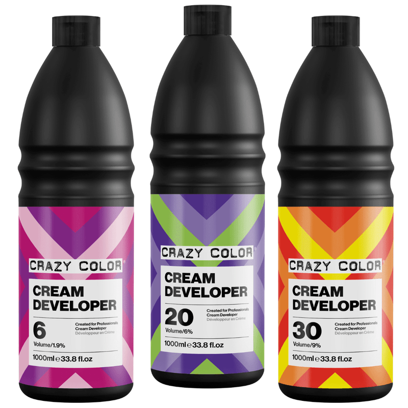 New Crazy Color Cream Developer 1000ml - SalonServe Hair & Beauty Supplies Ltd