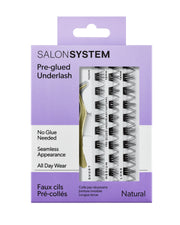 pre glued underlash natural