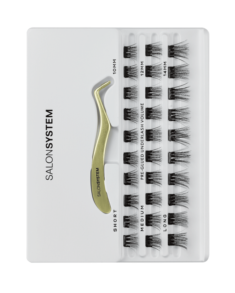 pre-glued underlash volume