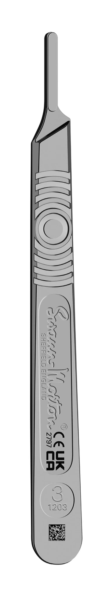 No.3 Graduated Stainless Surgical Handles - SalonServe Hair & Beauty Supplies Ltd
