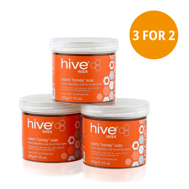 Hive Warm 'Honey' Wax 425g - SalonServe Hair & Beauty Supplies Ltd