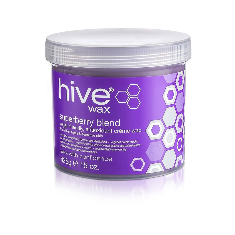 Hive Superberry Blend Crème Wax 425g - Jar - SalonServe Hair & Beauty Supplies Ltd