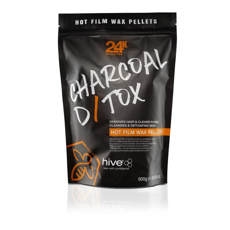 HOB1009 24K Charcoal Detox hot film wax