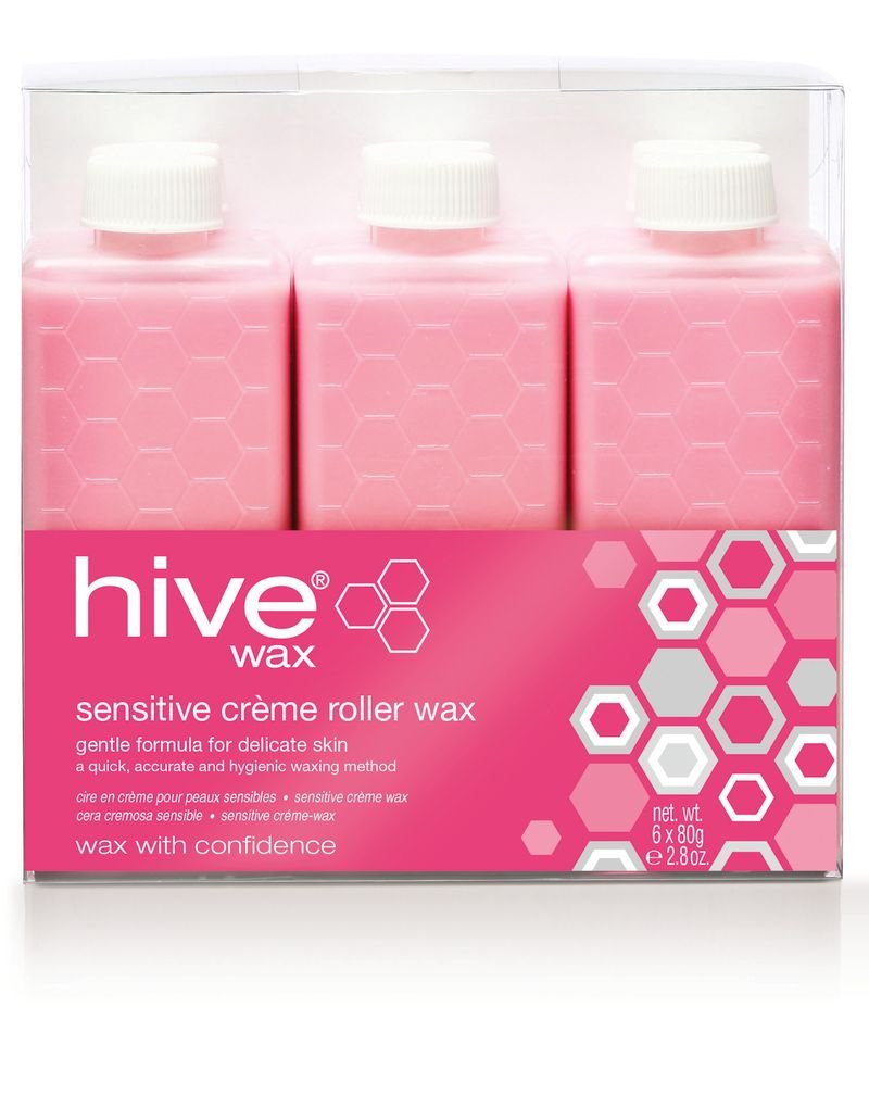 Hive Sensitive Crème Roller Wax 80g (6) - SalonServe Hair & Beauty Supplies Ltd