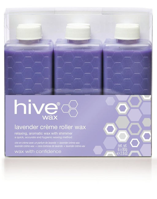 Hive Lavender Shimmer Crème Roller Wax 80g (6) - SalonServe Hair & Beauty Supplies Ltd