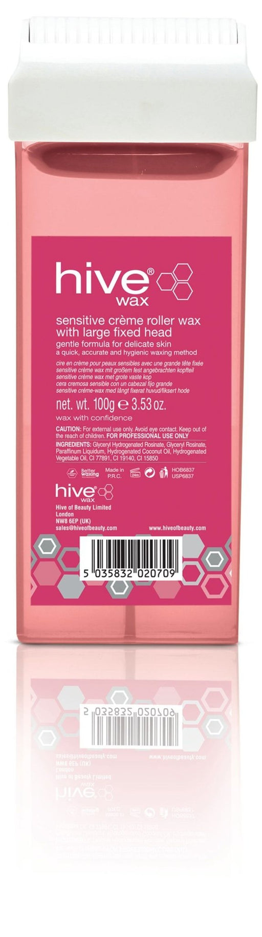 Hive Sensitive Crème Wax 100g Roller Large Head - SalonServe Hair & Beauty Supplies Ltd