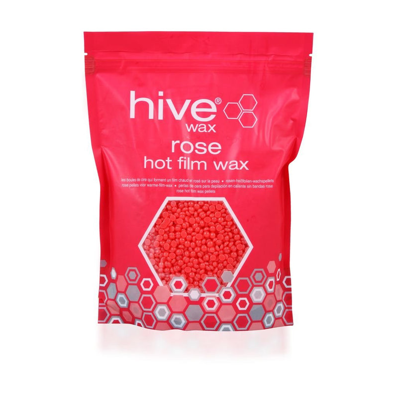 Hive Rose Hot Film Wax Pellets 700g - SalonServe Hair & Beauty Supplies Ltd