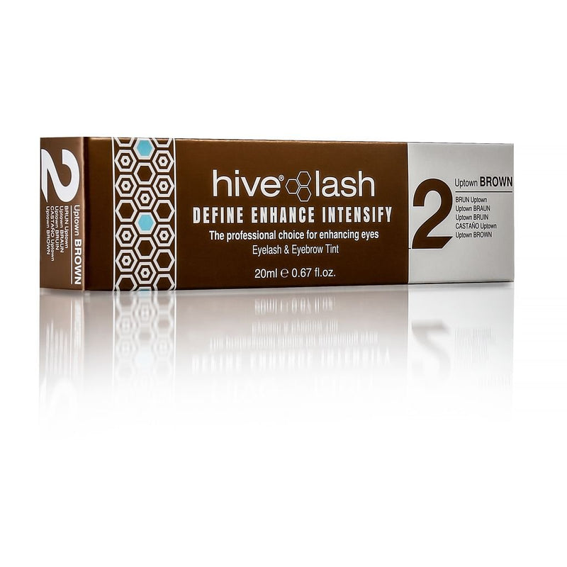 Hive No.2 Uptown Brown Lash & Brow Tint 20ml - SalonServe Hair & Beauty Supplies Ltd