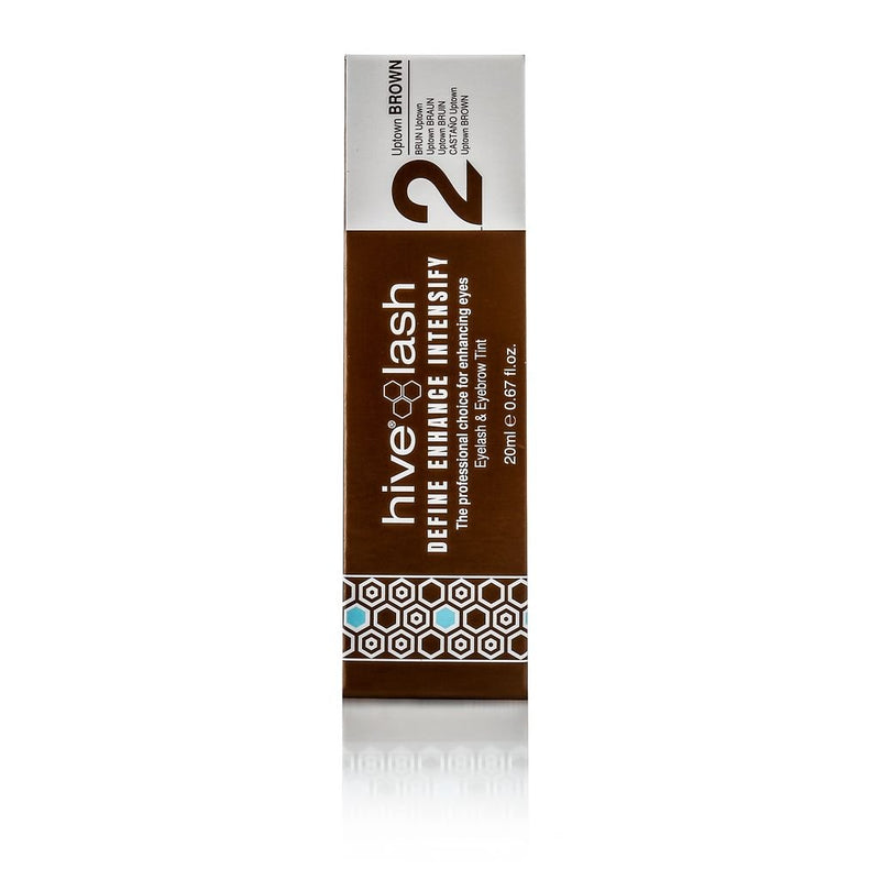 Hive No.2 Uptown Brown Lash & Brow Tint 20ml - SalonServe Hair & Beauty Supplies Ltd