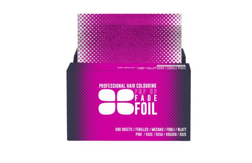 PROCARE EMBOSSED POPUP PINK 130MM X 280MM 500 SHEETS - SalonServe Hair & Beauty Supplies Ltd