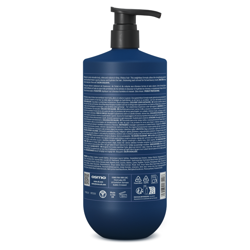 Extreme Volume Shampoo – 1000ml – Back