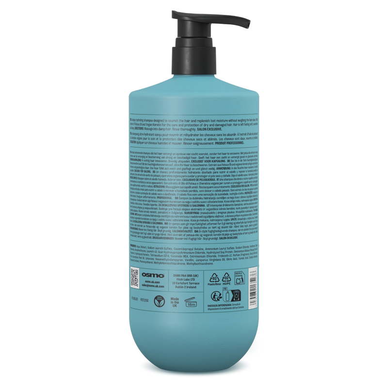 Deep Moisture Shampoo – 1000ml – Back
