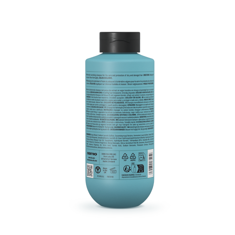 Deep Moisture Shampoo – 400ml – Back