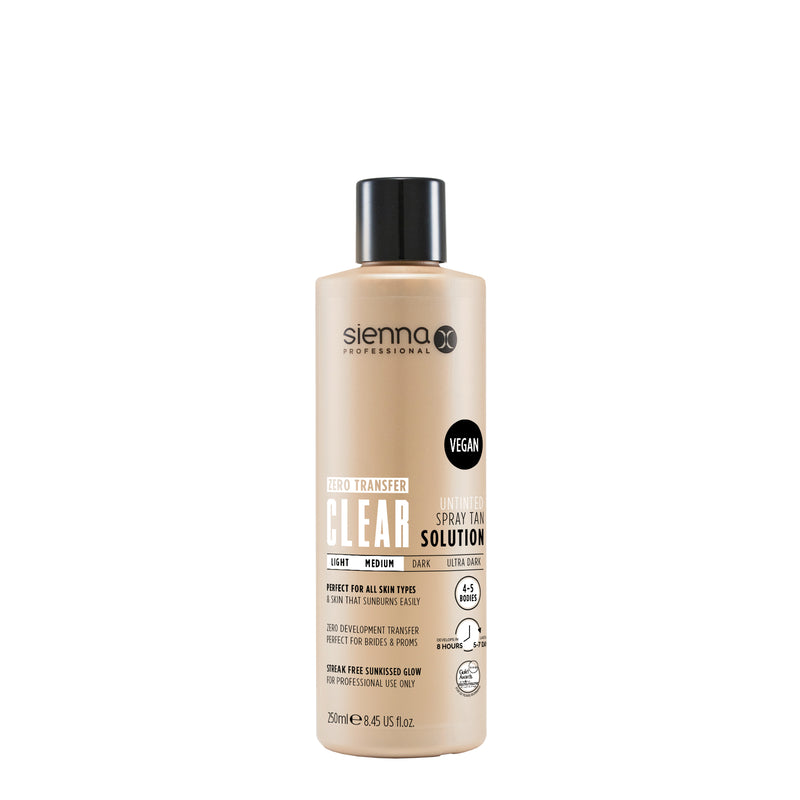 Sienna X_Spray Tan Solution_250ml_Clear Tan