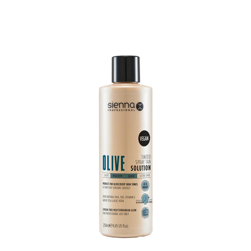 Spray Tan Solution_250ml_Olive_M-D_Pack Shot