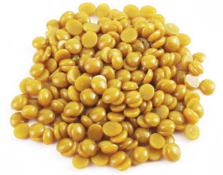 gold wax beads
